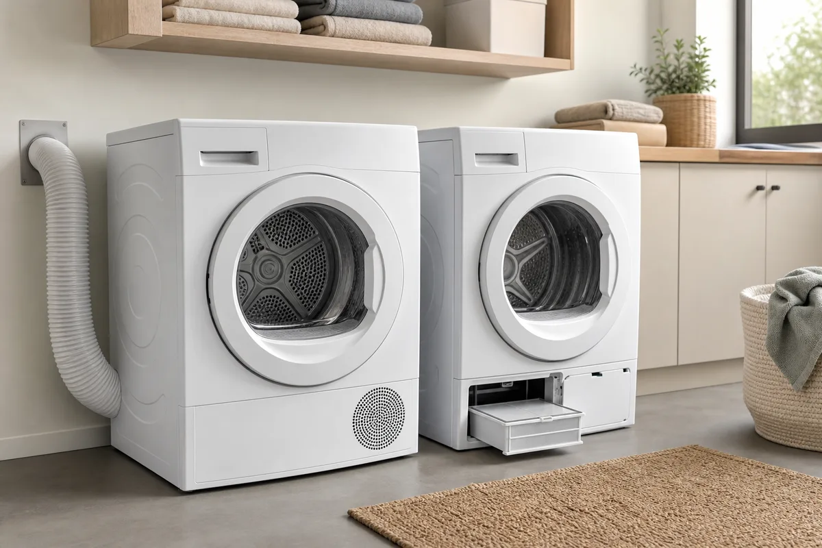 Évacuation et pompe à chaleur : quel sèche-linge choisir ?